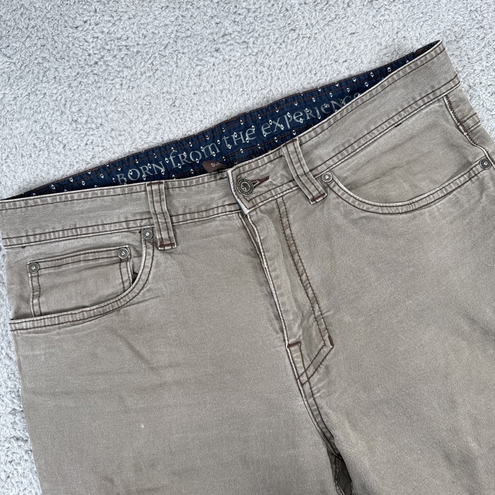 Prana Jeans Mens‎ 32x30 (fit 34x29) Gray Bridger Slim Performance Stretch Hiking